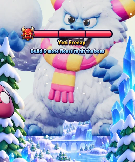 Yeti Freezy, the snow boss
